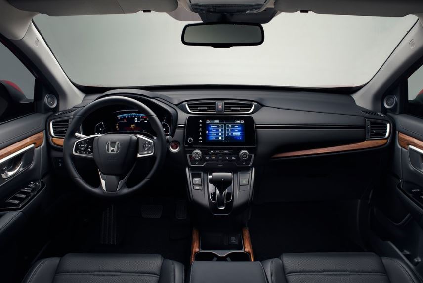 Interior del Honda CR-V 2019.