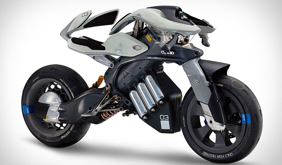 Moto autónoma de Yamaha.