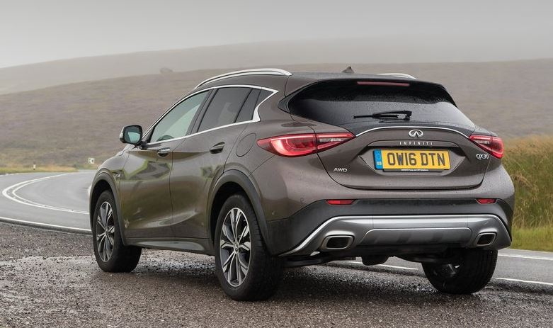 Exterior del Infiniti QX30.