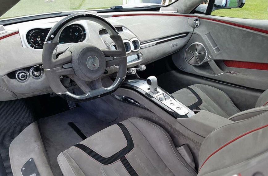 Interior del ATS GT.