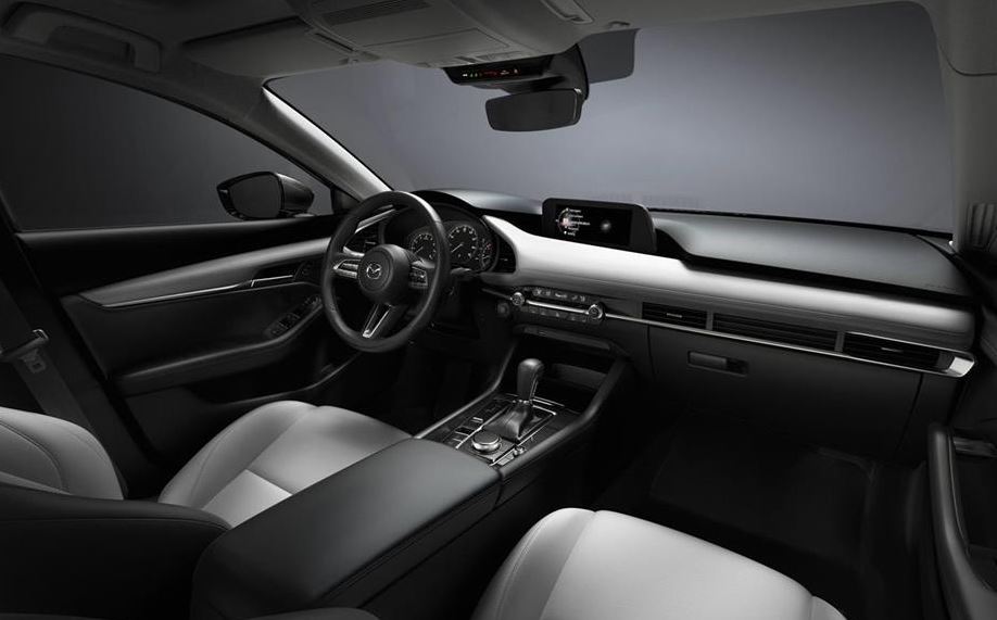 interior del Mazda3 2019.