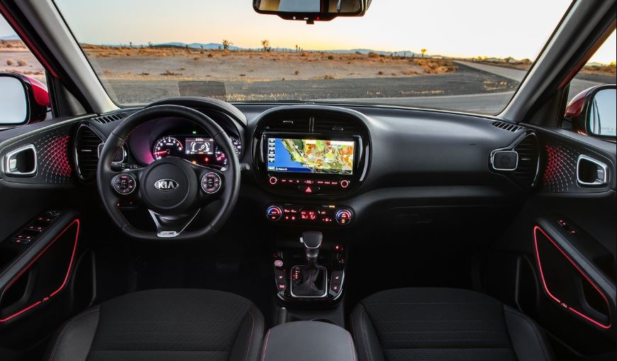 Interior del nuevo Kia Soul.