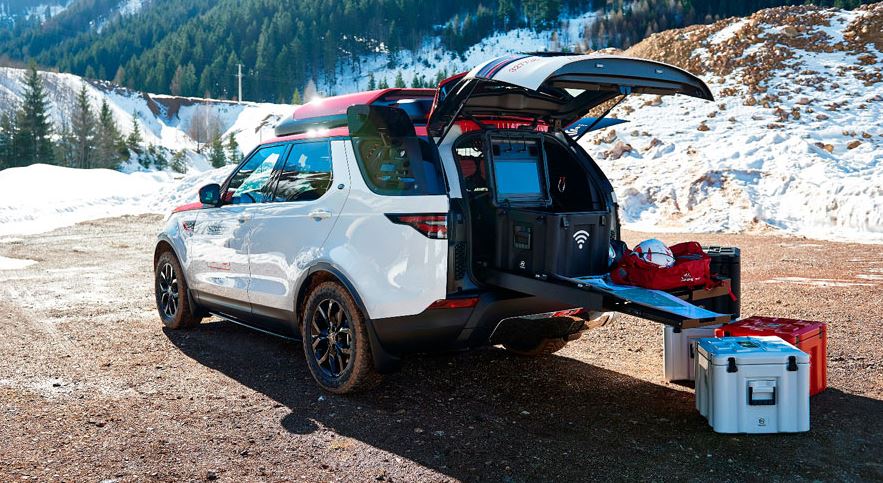 La colaboración entre Land Rover y la Cruz roja