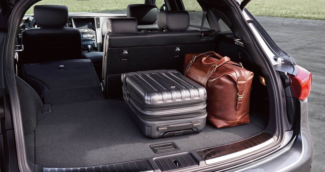 Maletero del Infiniti QX70.