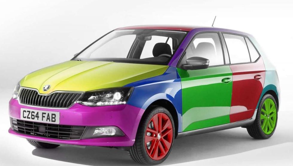 Skoda Fabia Harlequim.
