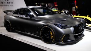 Vista lateral del Infiniti Project Black S