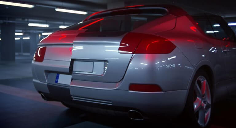 Vista trasera del Porsche Cayenne Cabriolet