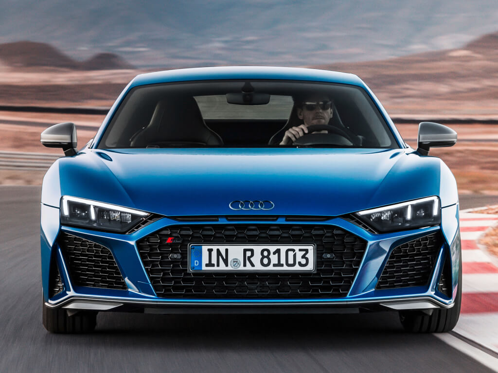frontal audi r8 v10 2019