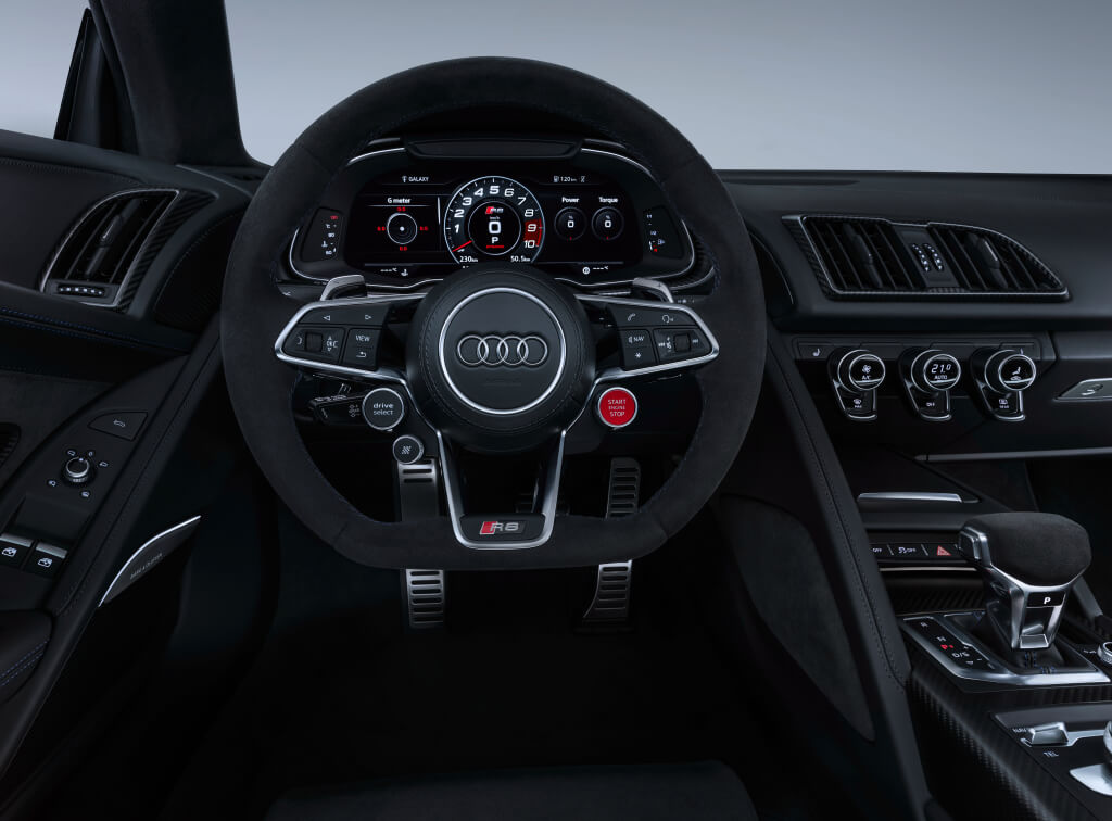 interior audi r8 v10 2019