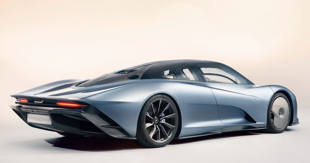 Diseño del McLaren Speedtail.