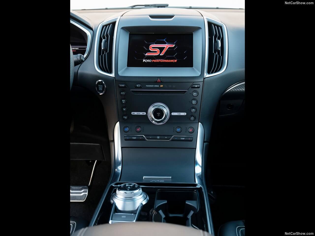 detalle pantalla ford edge st 2019