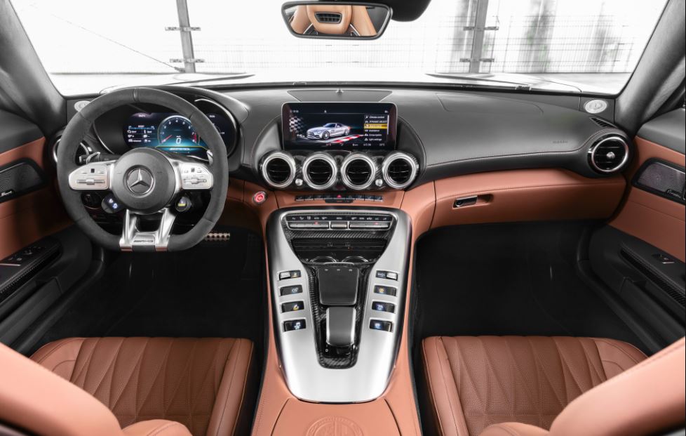 Interior del nuevo Mercedes-AMG GT