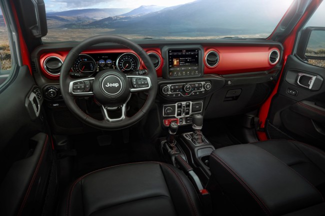 Jeep Gladiator 2020: interior