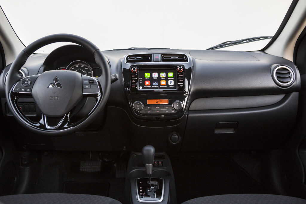interior mitsubishi mirage 2018