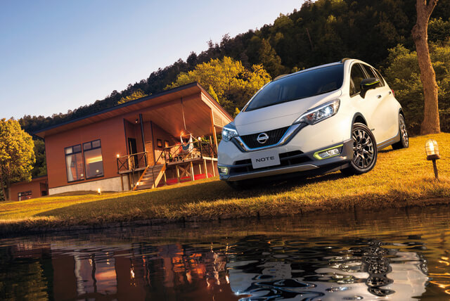 frente nissan note 2018