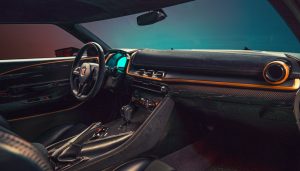 interior del Nissan GT-R50