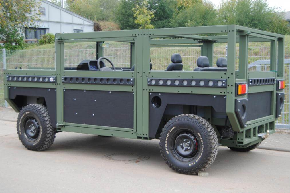 Vista de perfil del Partisan One