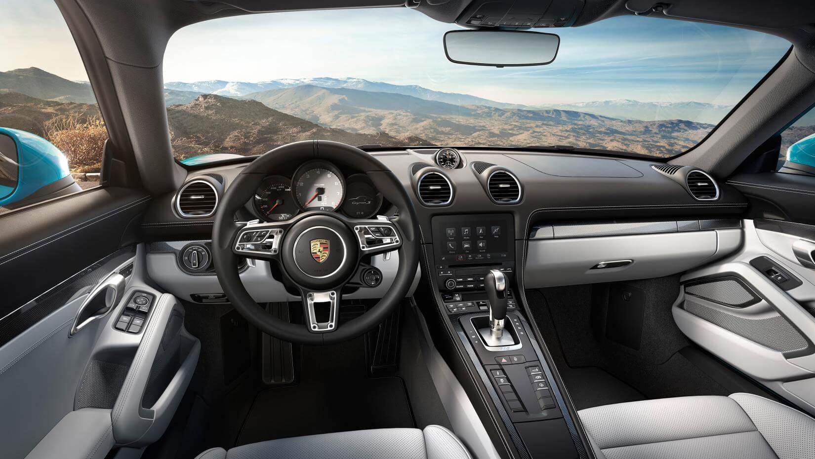 Porsche 718: interior