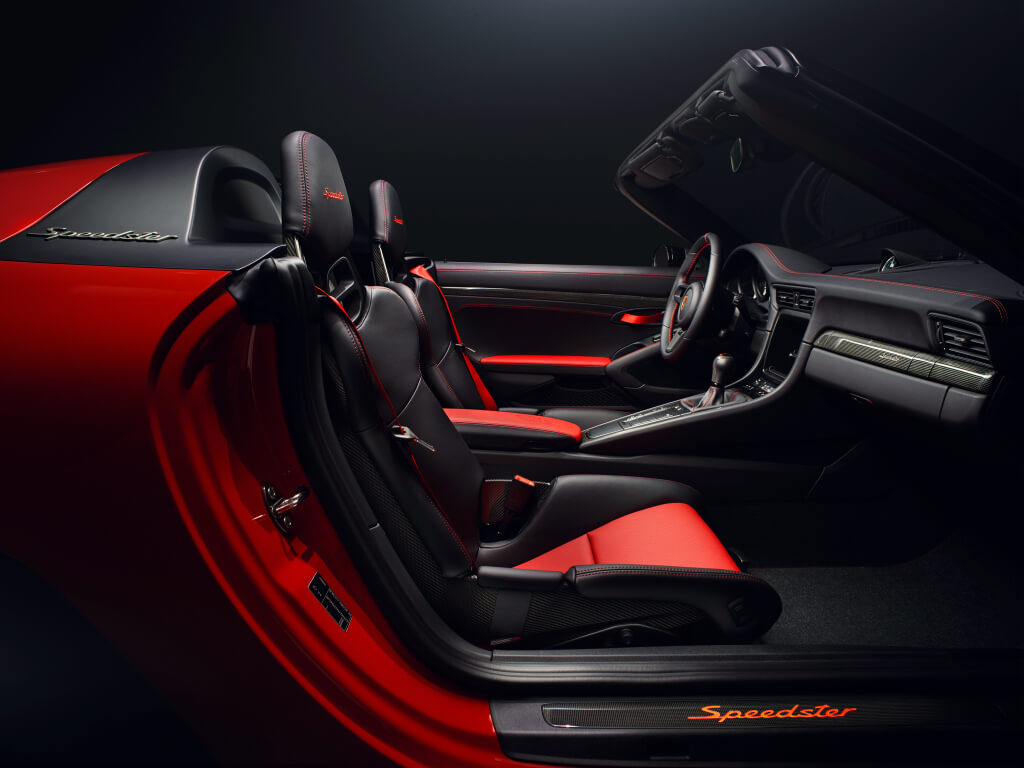 Interior Porsche 911 Speedster Concept II 2018