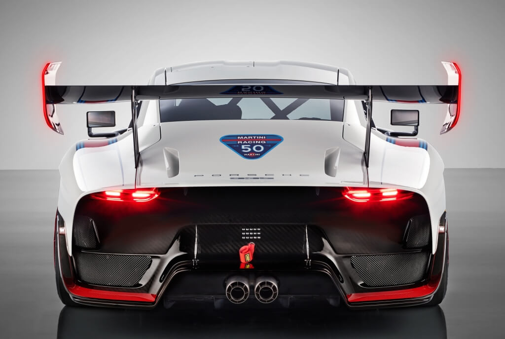 Parte trasera Porsche 935 2019