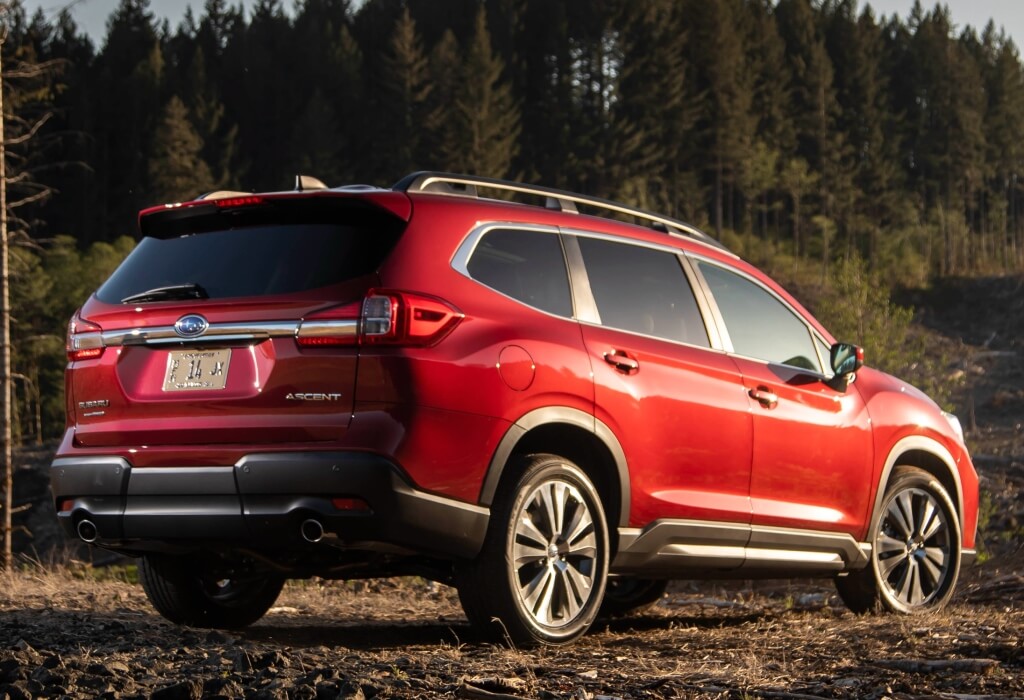 Parte trasera Subaru Ascent Touring año 2019