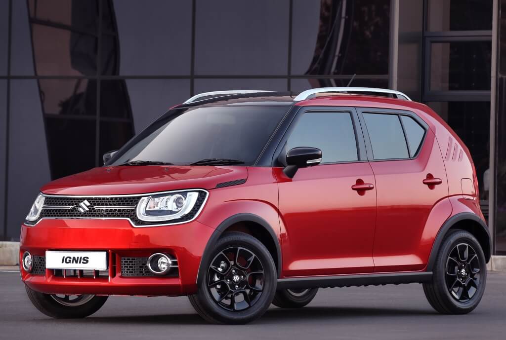frontal del suzuki ignis año 2017