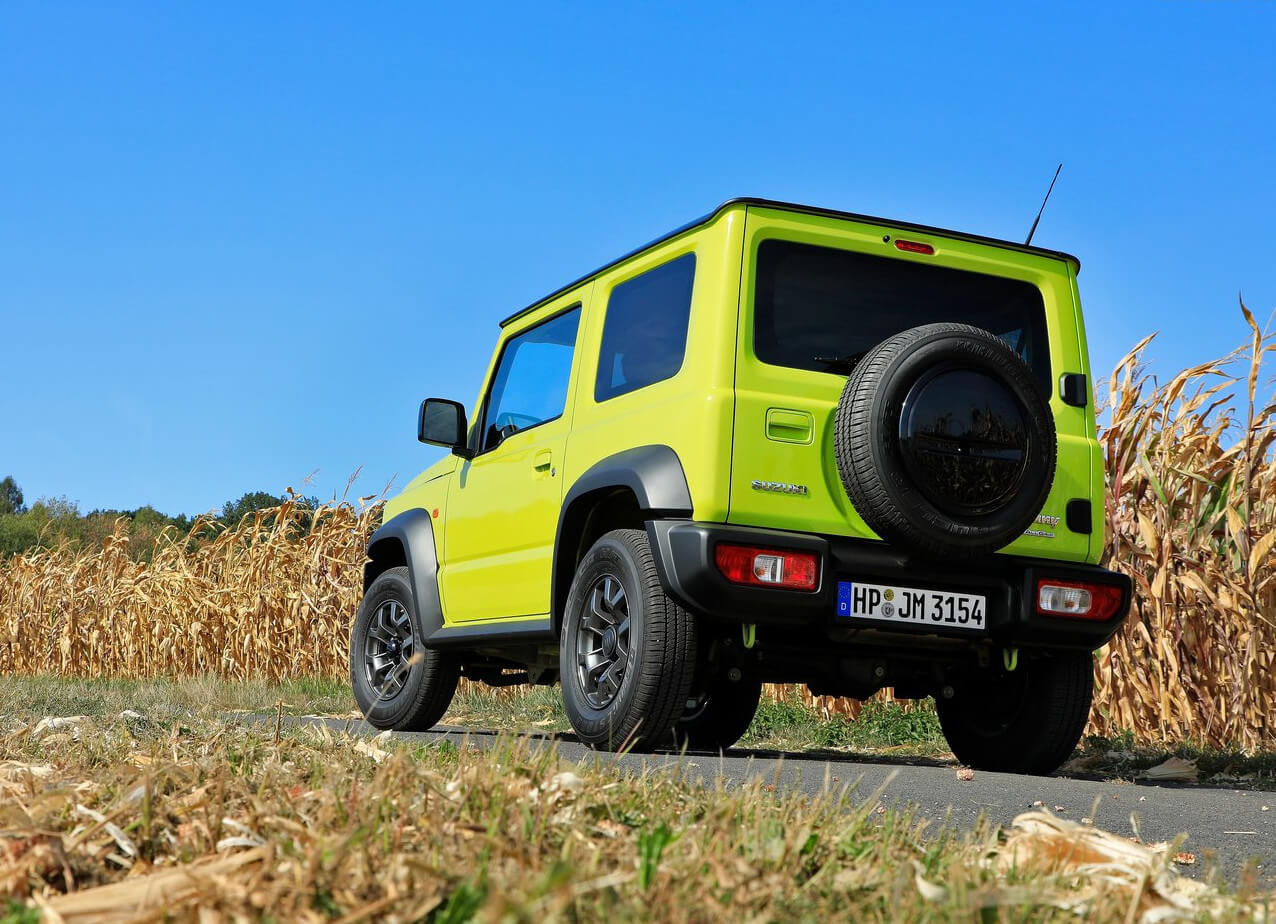 parte trasera suzuki jimny 2019