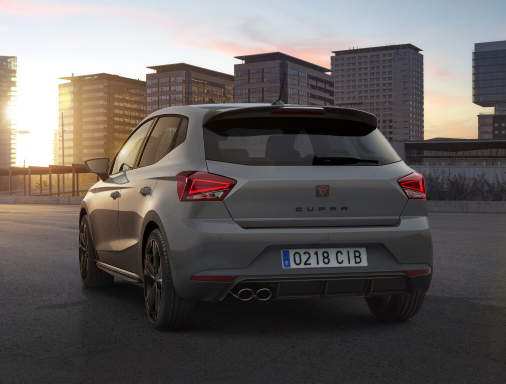 cupra ibiza trasera