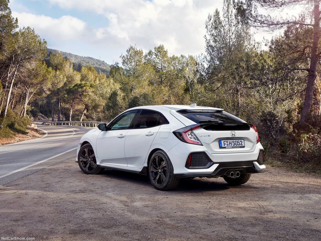 Honda Civic parte trasera