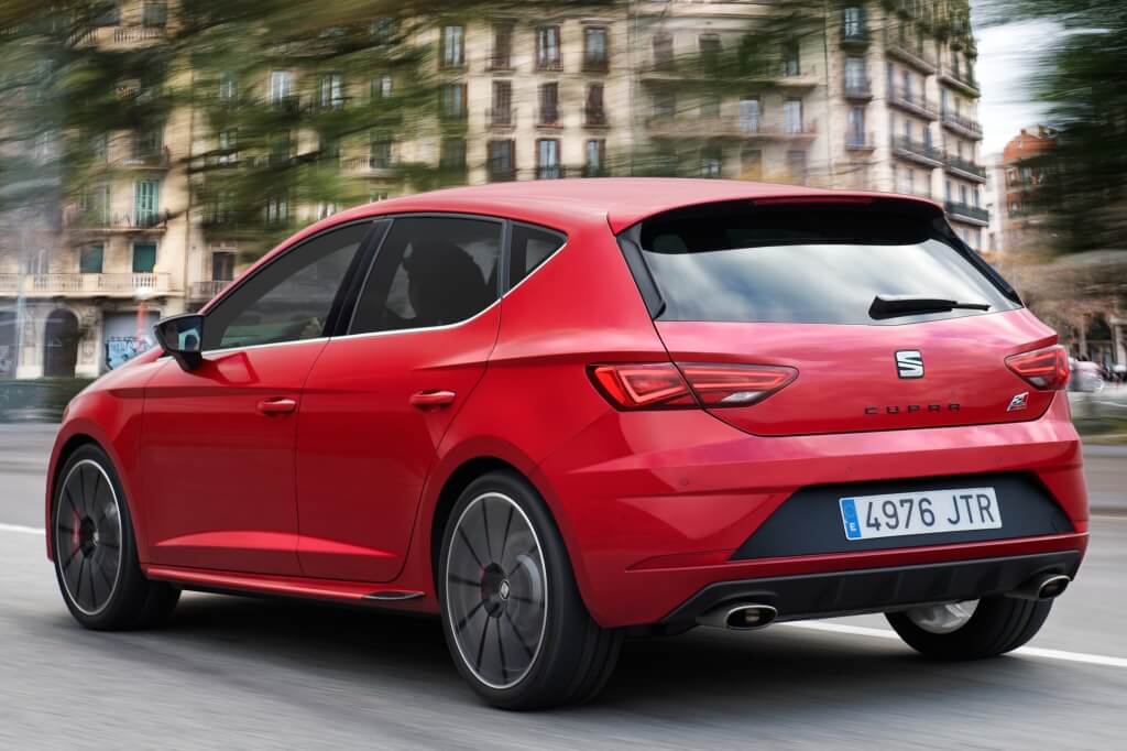 SEAT Leon Cupra: zaga.