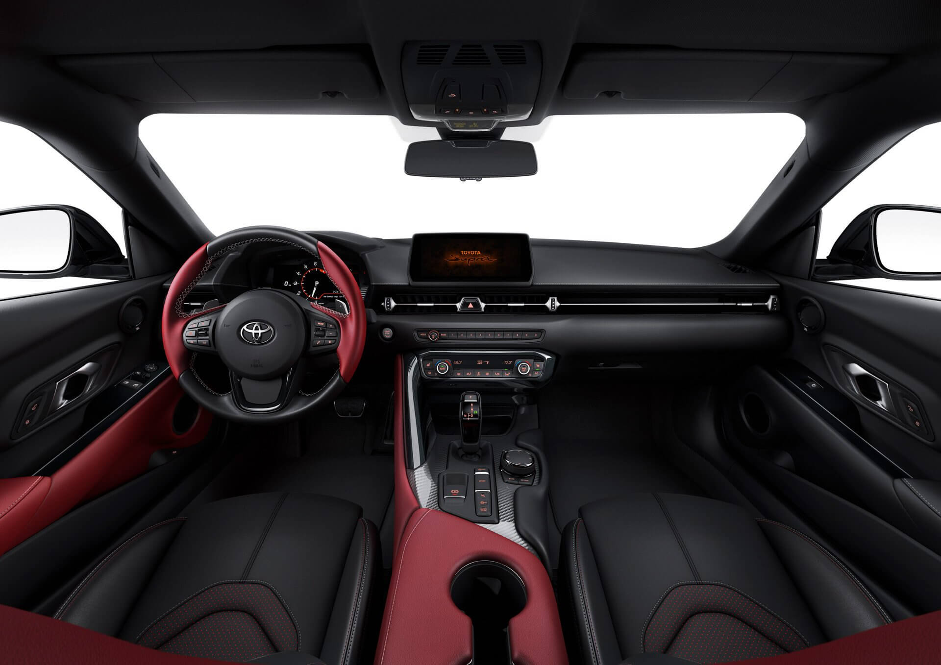 Toyota GR Supra: interior.