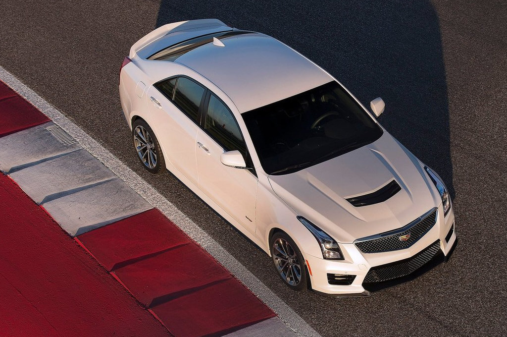 vista superior cadillac ats v-sedan-2016