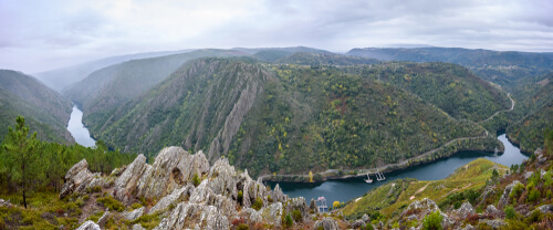 Cañón del río Sil en coche