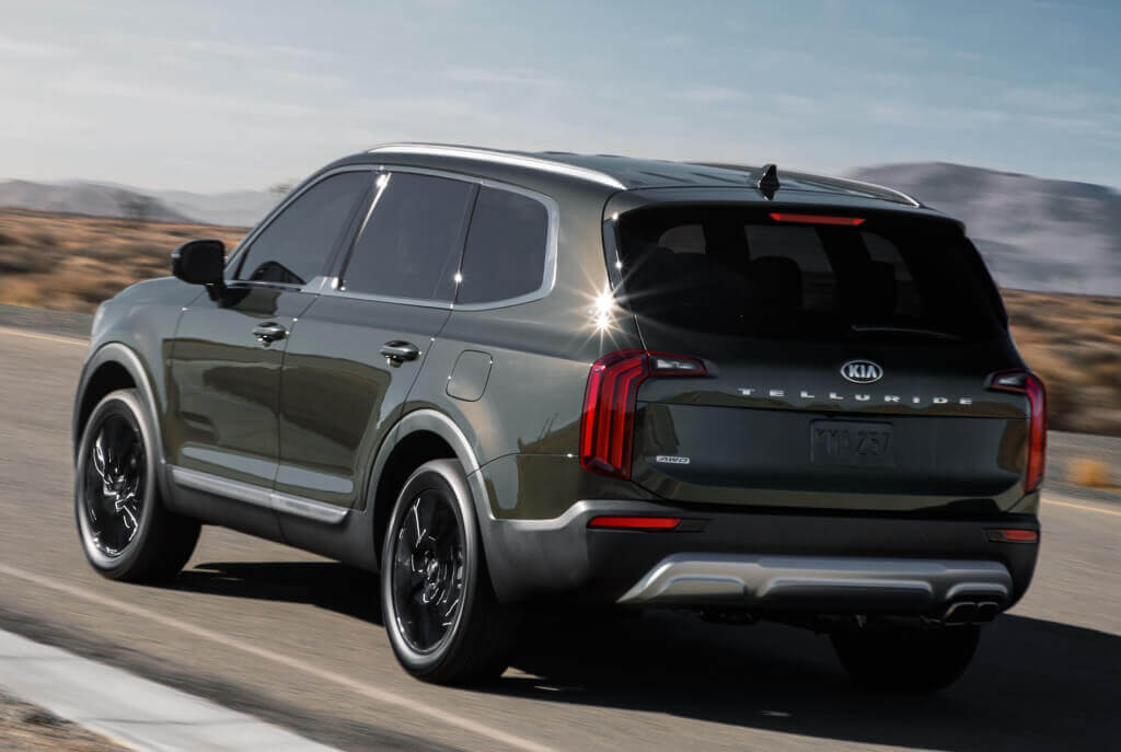 Kia Telluride: trasera