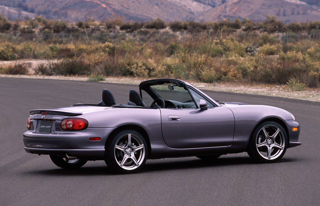 Mazdaspeed Miata: trasera
