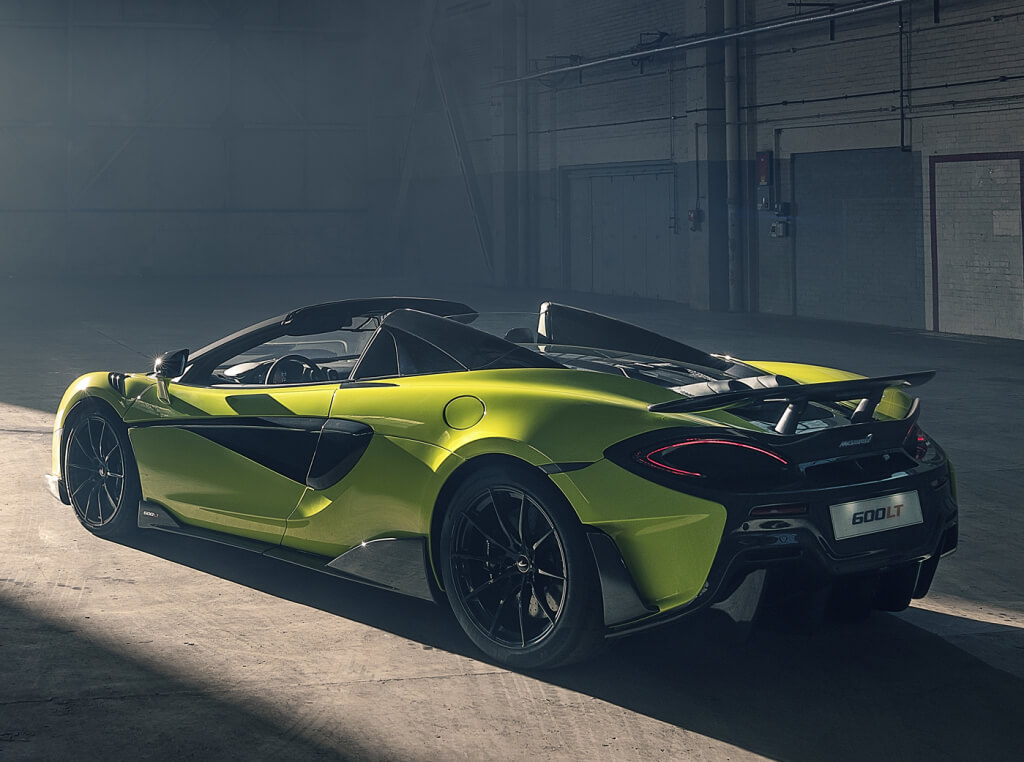 McLaren 600LT Spider: zaga.