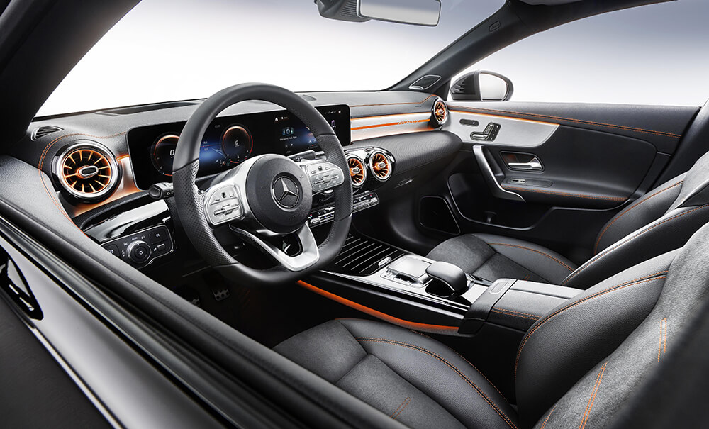 Mercedes CLA 2019: interior