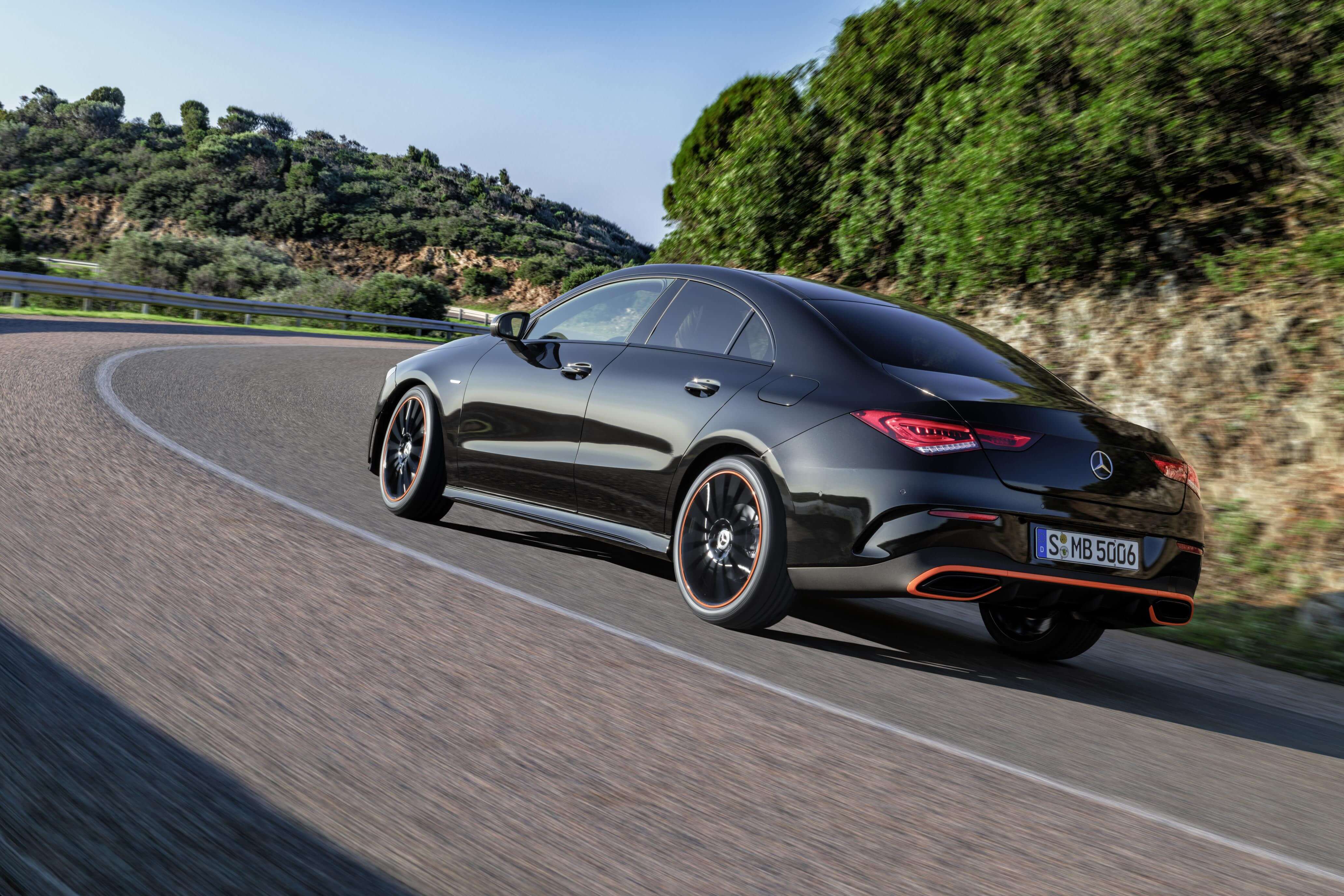 Mercedes CLA 2019: trasera