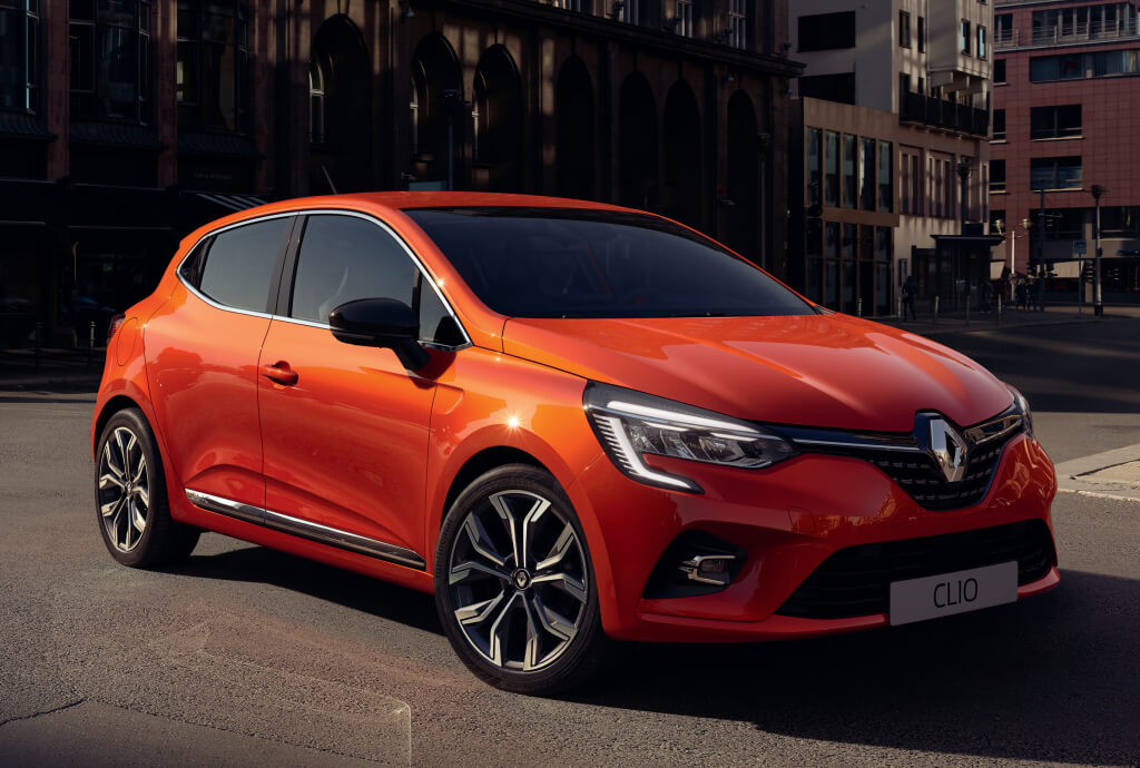 Frontal del Renault Clio 2019.