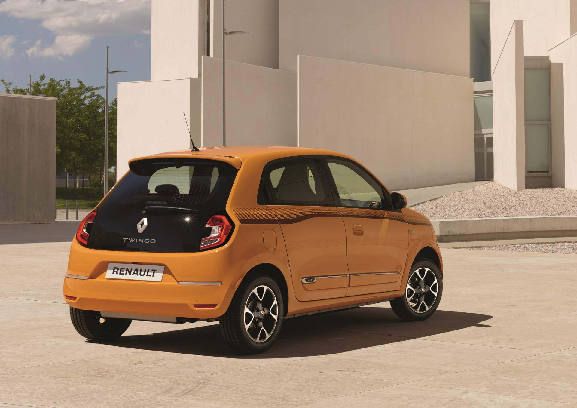 Zaga del renovado Renault Twingo 2019.