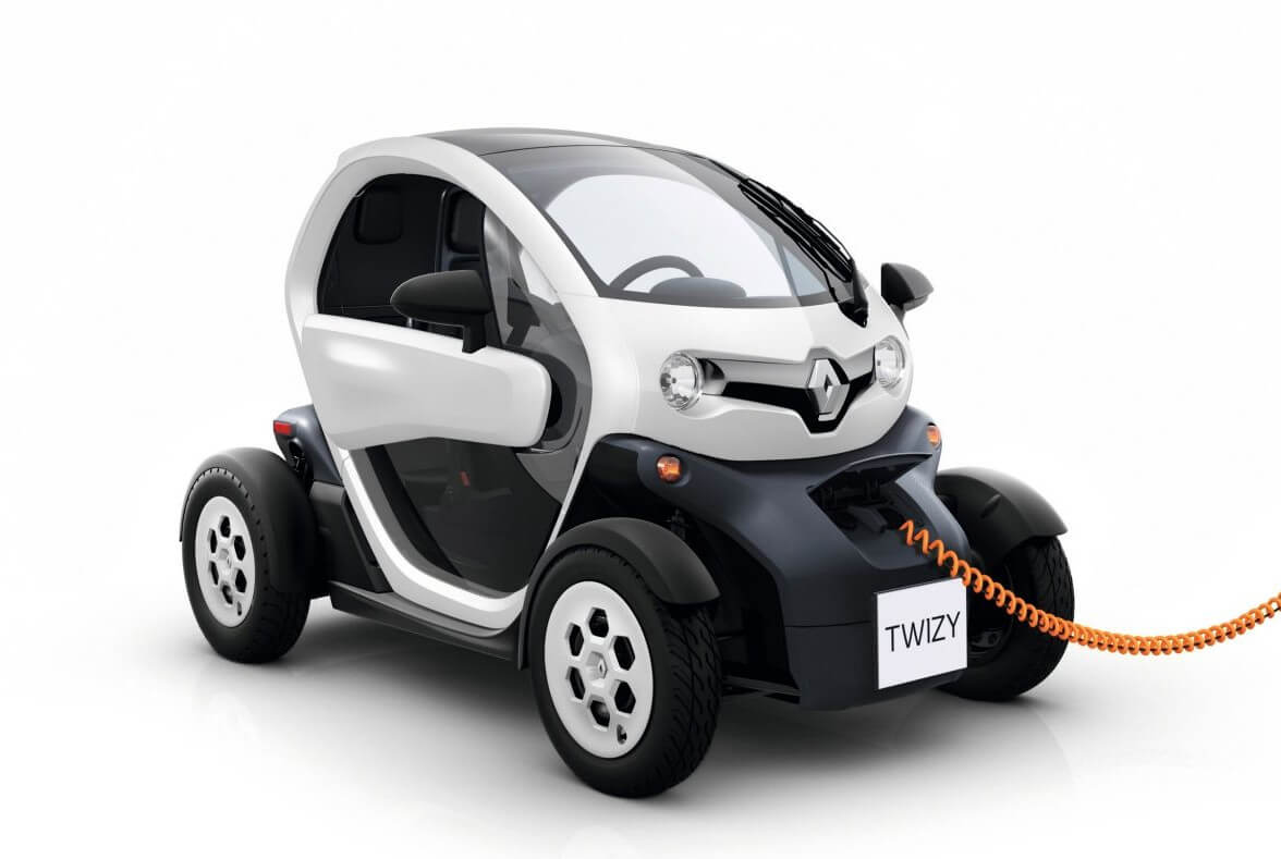 renault twizy cargando