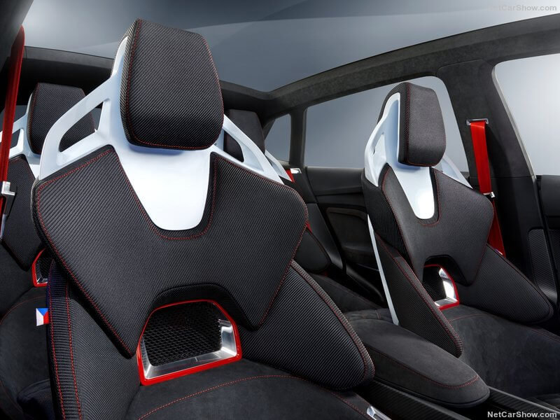 Skoda Vision RS Concept: asientos totalmente deportivos