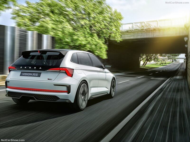 Skoda Vision RS Concept: parte trasera