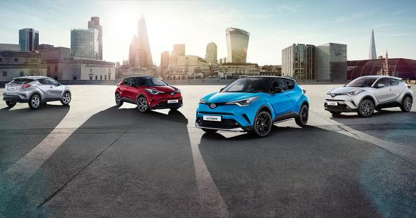 Toyota C-HR: colores