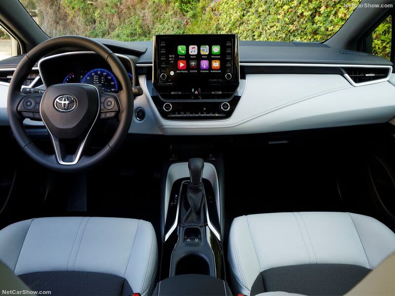 Salpicadero del Toyota Corolla.