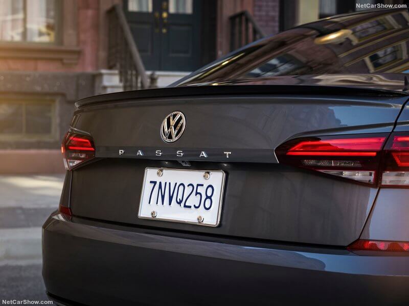 Volkswagen Passat, detalles traseros.