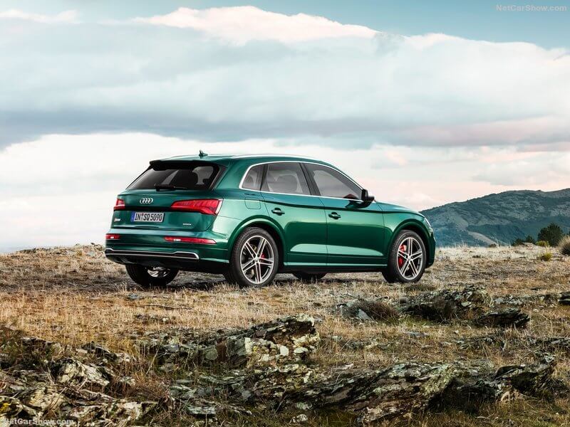 Trasera del Audi SQ5 TDI.