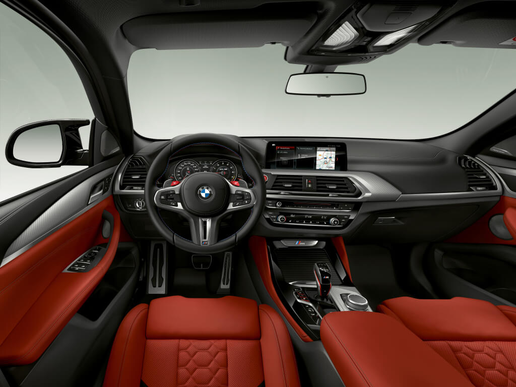 Habitáculo del BMW X4 M.