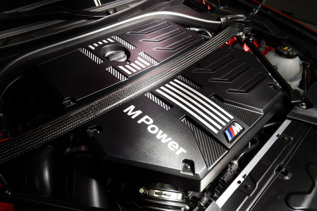 Motor de los BMW X3 M y X4 M.
