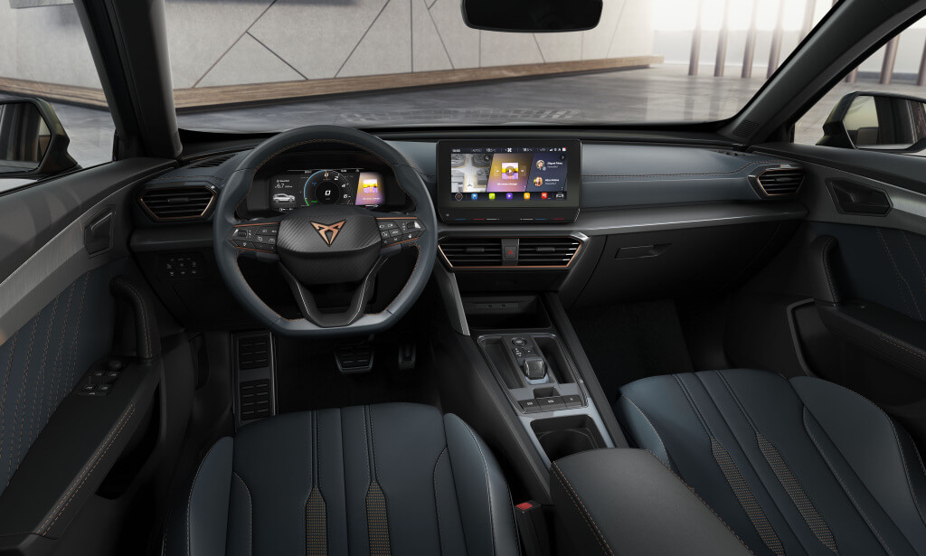 Cupra Formentor 2019: habitáculo.